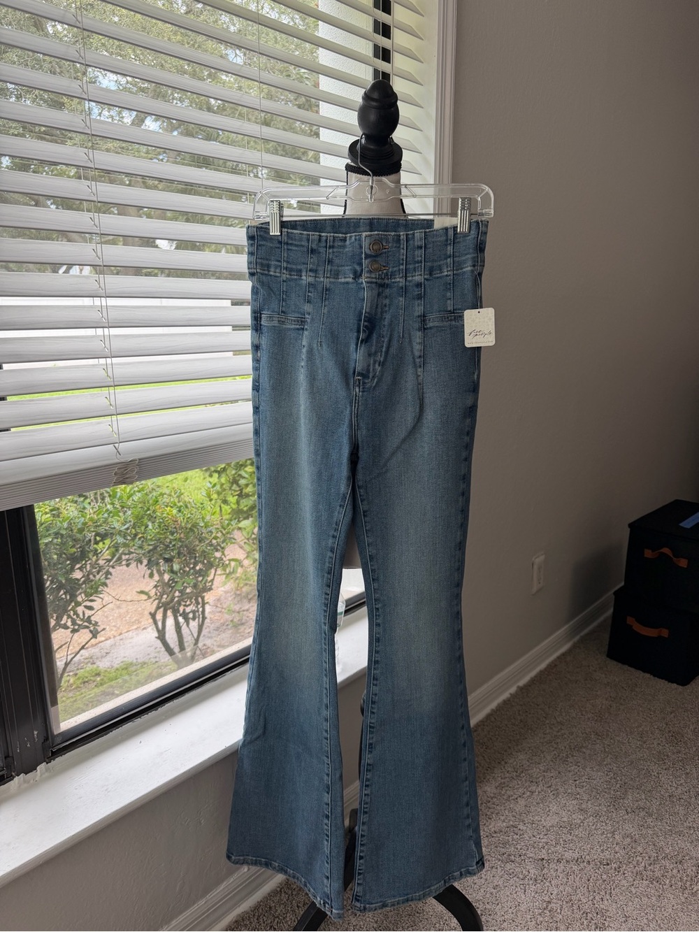 NWT Free People Jayde High Rise Flare Leg Jeans